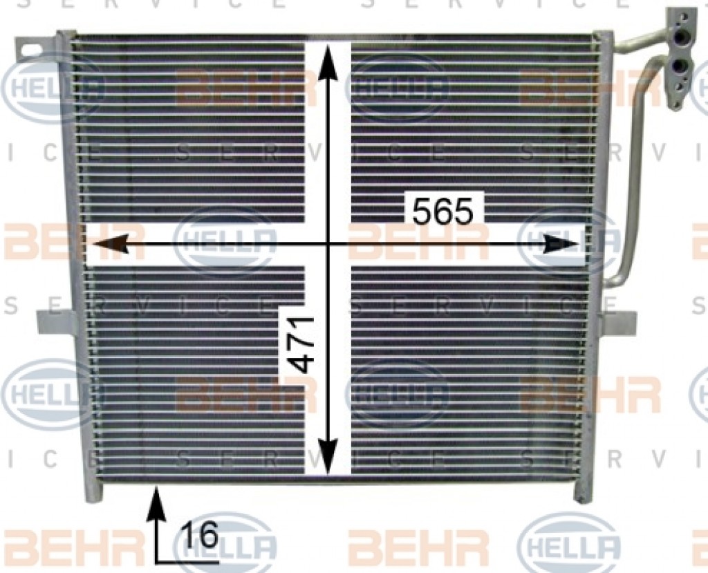 A/C Condensor E83 X3